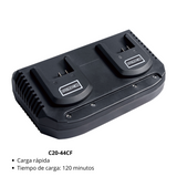 Corta cesped a bateria 2X20V DU10040-44B3