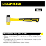 Maza goma y pvc 40mm 9969465
