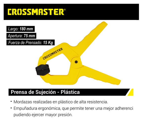 Pinza sujecion plast. 7