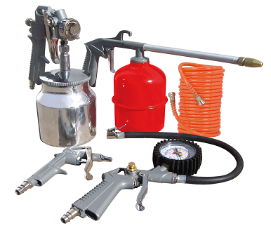 Set aire multiuso 279013 para compresor 5 piezas..