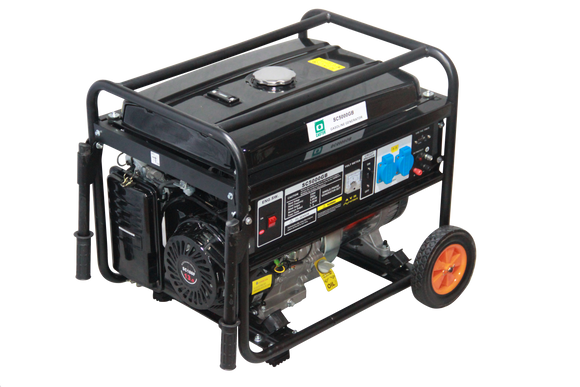 Generador 5,5Kva 13,0HP 220V SC5000GB monof. 22,7A c/rueda.